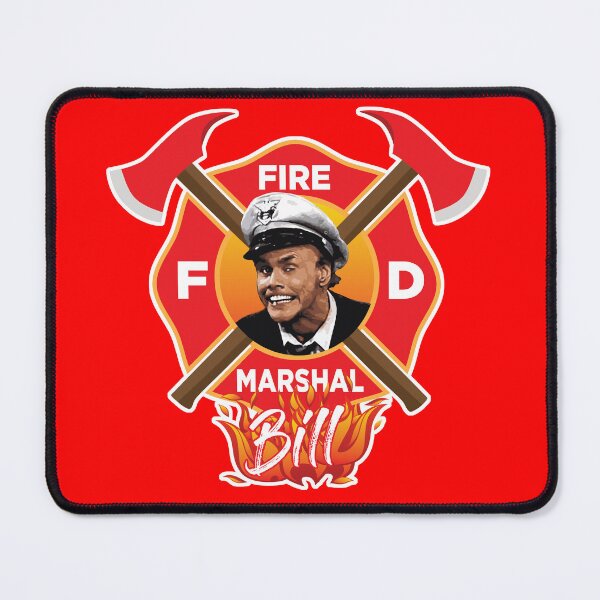 Item preview, Fire Marshal Bill In Living color designed and sold by Alema Art.