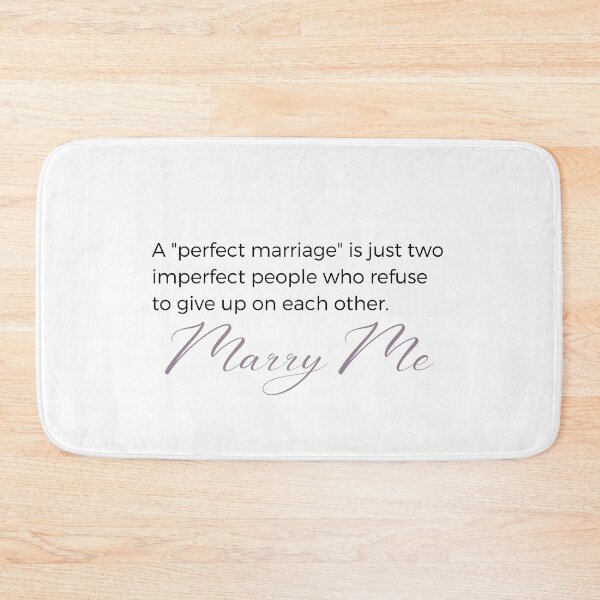 Item preview,  Marry Me "A perfect marriage" Beautiful Wedding Proposal  Sticker designed and sold by MuditasEyes.
