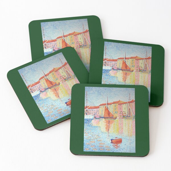 Item preview, Boat in the river, Study of Paul Signac George seurat designed and sold by LotusesCalantha.