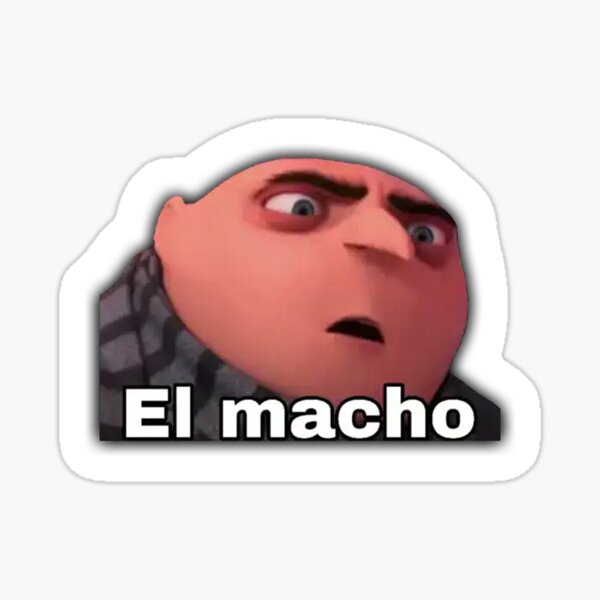 Gru meme Sticker for Sale by Eddlela