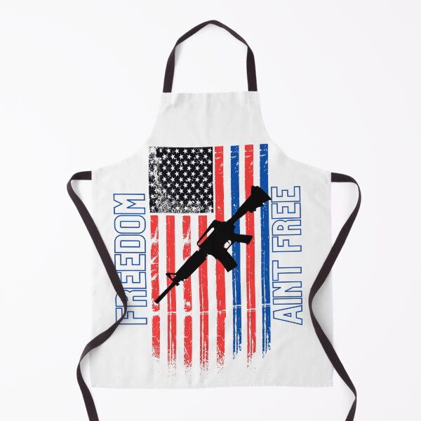 Item preview, FREEDOM AINT FREE PATRIOTIC FLAG designed and sold by AnimalLover4eva.