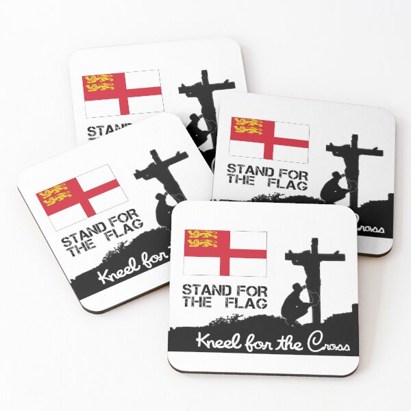 Item preview, Stand For The Sark Flag Kneel For The Cross designed and sold by JonathanR1994.