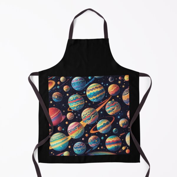 Item preview, Colorful playful planets in space designed and sold by ArtyBuys.