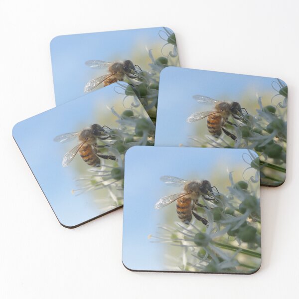 Item preview, Bee on Allium designed and sold by Lioness.Pictures.