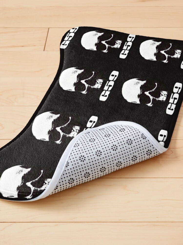 G*59 / G59 / GREY*59 SKULL BLACK AND WHITE LOGO Pet Bandana for