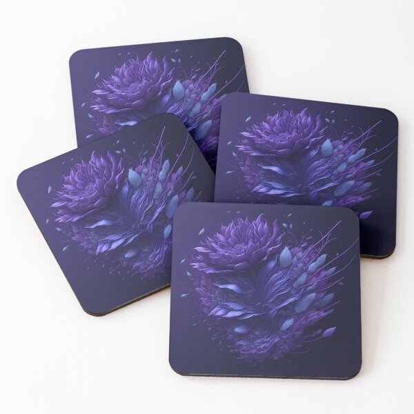 Item preview, Magic Blue Flowers designed and sold by SimpleWallArt.