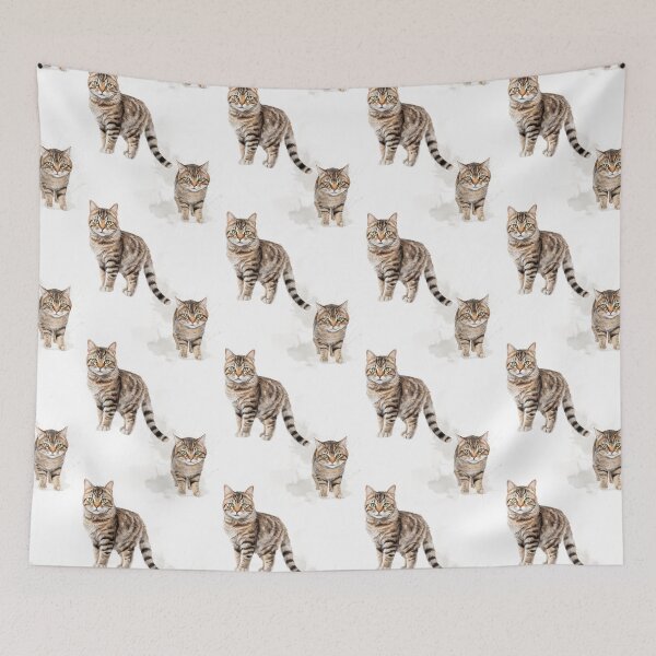 Item preview, Wildcat Seamless Pattern Design designed and sold by CaledoniArt.