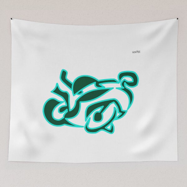 Item preview, Green motorbike designed and sold by wowitsmytshirt.