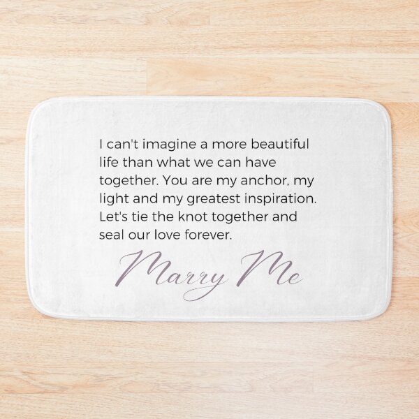 Item preview,  Marry Me "You are my anchor" Beautiful Wedding Proposal  Sticker designed and sold by MuditasEyes.
