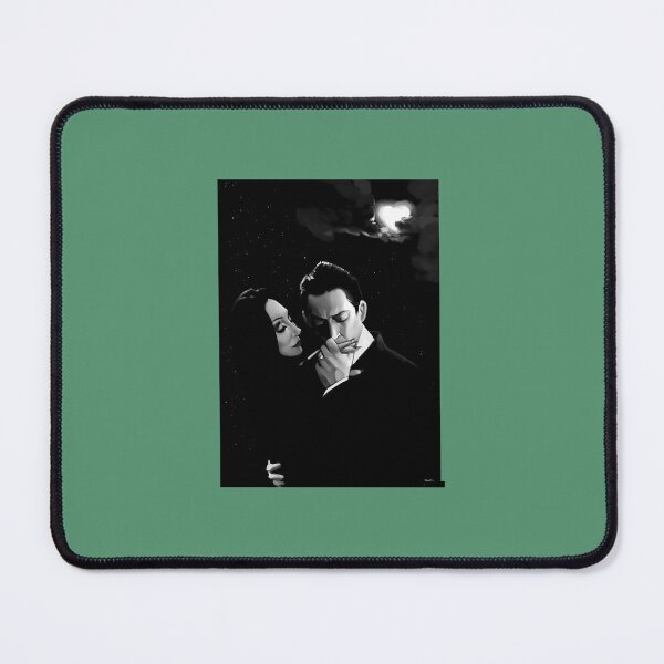 Item preview, Gomez and Morticia Addams Art Print designed and sold by neeqyxwwl87.