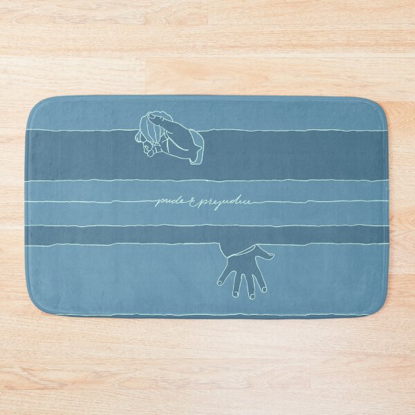 Item preview, Pride and Prejudice Hands - Blue designed and sold by Gatto Viola Designs by Alessandra Ragusa.