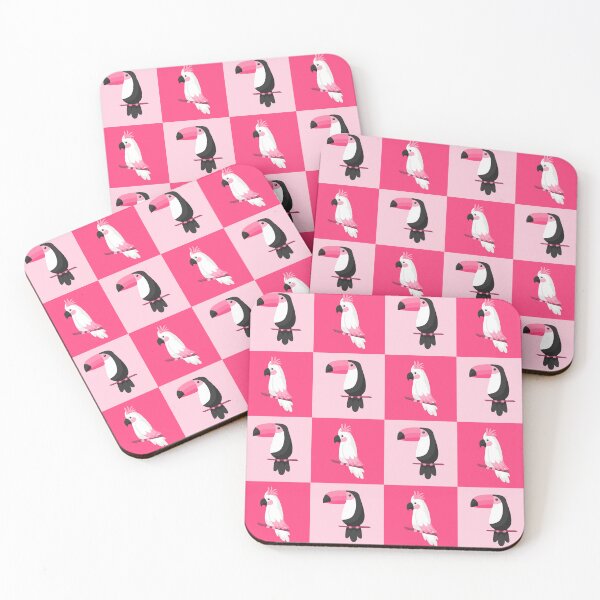 Item preview, TROPICAL BIRDS - PINK PALETTE designed and sold by magicdreams.