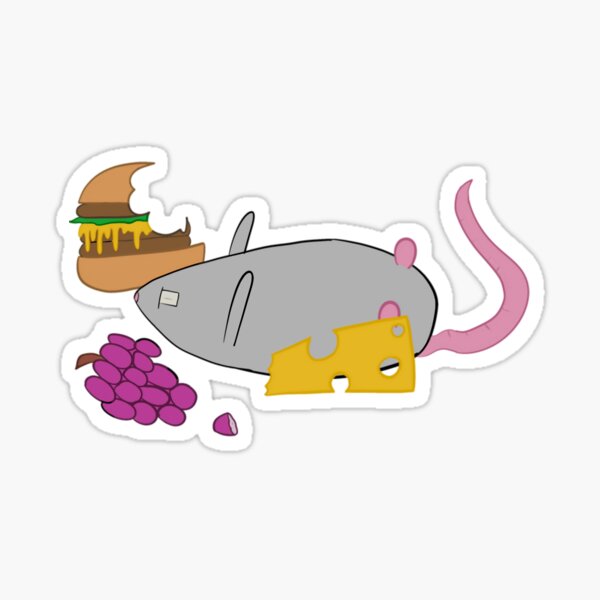 Kawaii Fat Rat Stickers 45 Pieces – omgkawaii