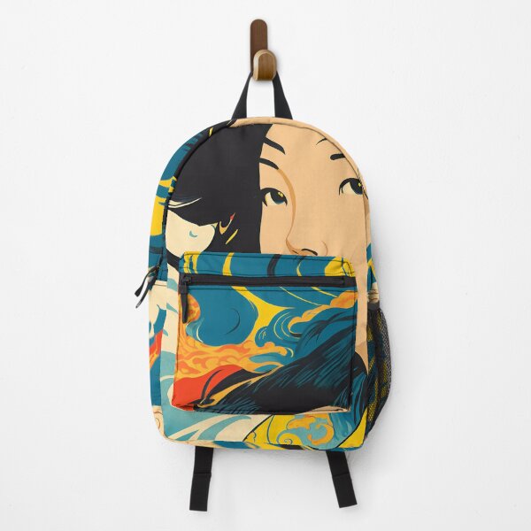 Item preview, Harmony of Cultures: Girl with Hokusai's Wave designed and sold by LeonAndrewRazon.