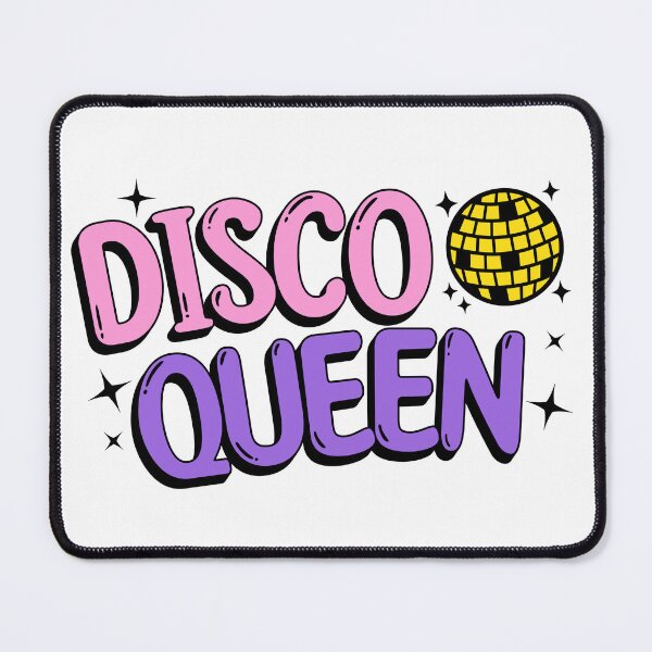 Item preview, Disco queen text design designed and sold by BattaAnastasia.