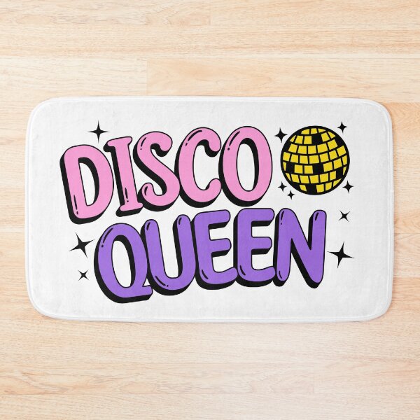 Item preview, Disco queen text design designed and sold by BattaAnastasia.