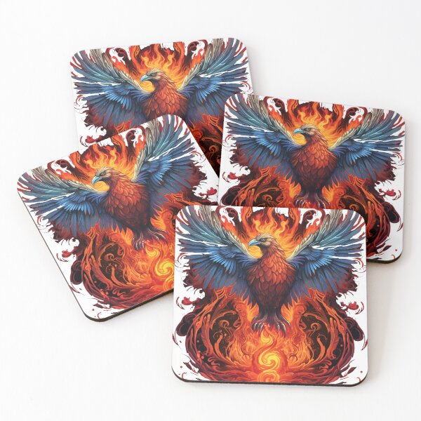 Item preview, Flaming Phoenix Resurgence designed and sold by PixelProphets.