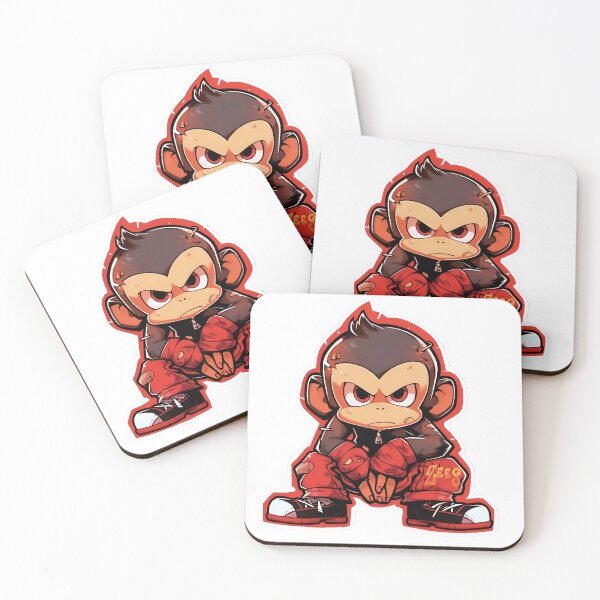 Item preview, Red Monkey by ZeesDesigns designed and sold by ZEESDESIGN.