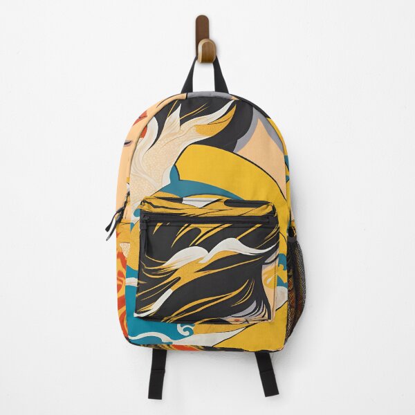 Item preview, Harmony of Cultures: Girl with Hokusai's Wave designed and sold by LeonAndrewRazon.