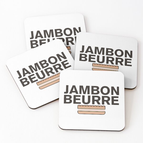 Aperçu de l'œuvre NOURRITURE DE SURVIE FRANÇAISE | JAMBON BEURRE créée et vendue par axelle1410.