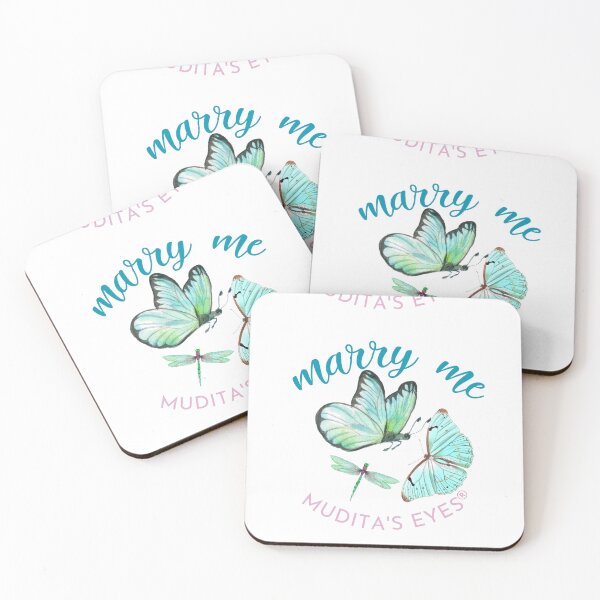 Item preview, Colorful "Marry Me" Beautiful Wedding Proposal  Sticker designed and sold by MuditasEyes.