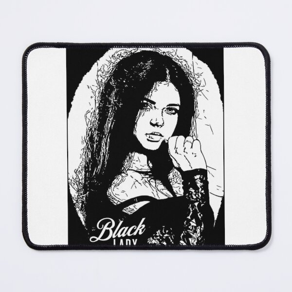 Item preview, A Black-Haired Woman Cloaked in Darkness designed and sold by slikar.