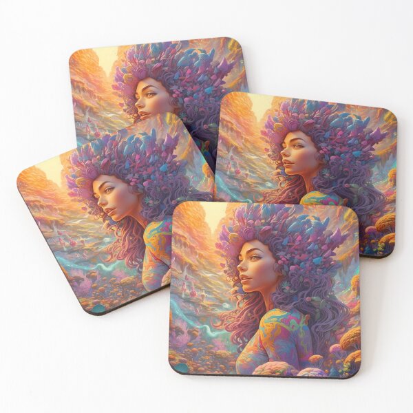 Item preview, Psychedelic Tapestry, Bedroom Wall Decor, Wall Hanging Trippy Tapestry, Trippy Room Decor, Aesthetic Wall Decor, Psychedelic Tapestry designed and sold by TileTango.