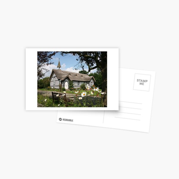 Thatched Church Postcard