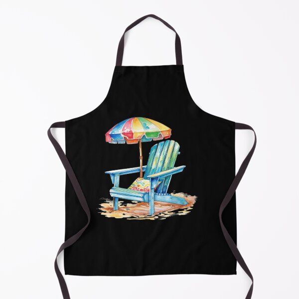 Item preview, I love Summer - Beach chair and Umbrella designed and sold by BudBrown.