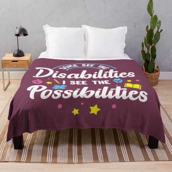 Item preview, Inspirational Special Ed Teacher 	 - Some See The Disabilities	 designed and sold by ivfumlvjp42.