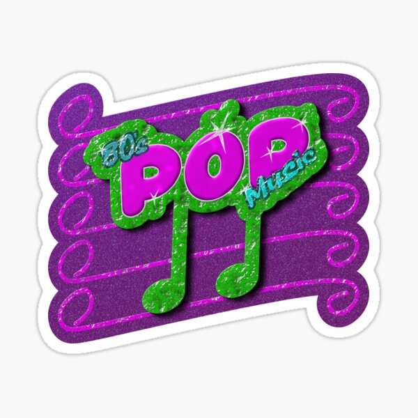 Item preview, 80s POP music - retro design designed and sold by ACIDTRAK.