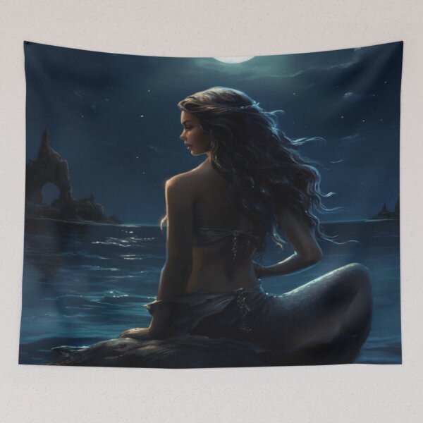 Item preview, Mermaid Moonlight designed and sold by Dawn van Doorn.