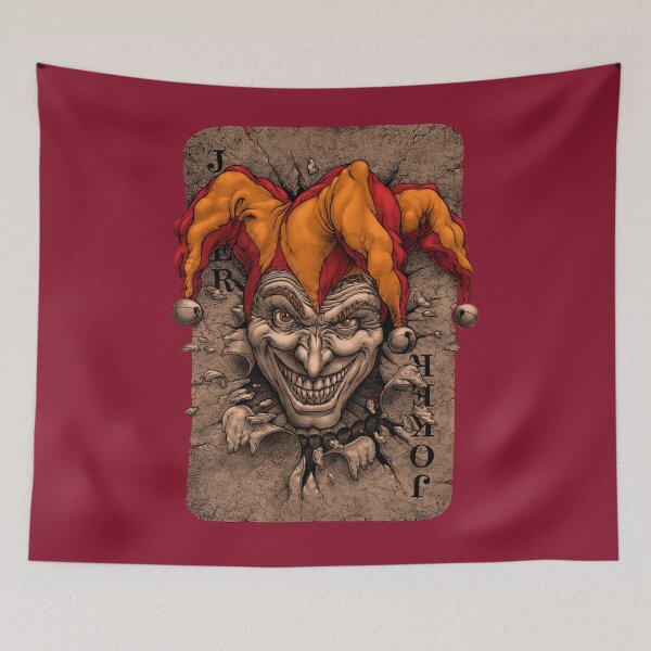 Item preview, frightening joker card 	 designed and sold by tivloutebl69.