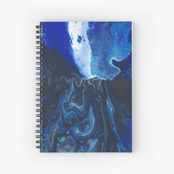 Abstraction 20 - Ourania Spiral Notebook