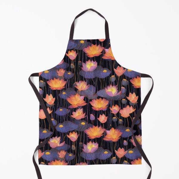 Item preview, Neon Lotus Forest Pattern designed and sold by Viking-Samurai.