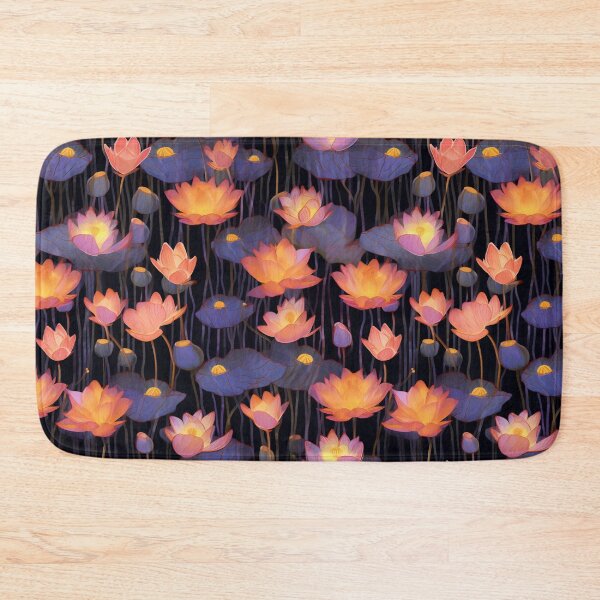 Item preview, Neon Lotus Forest Pattern  designed and sold by Viking-Samurai.