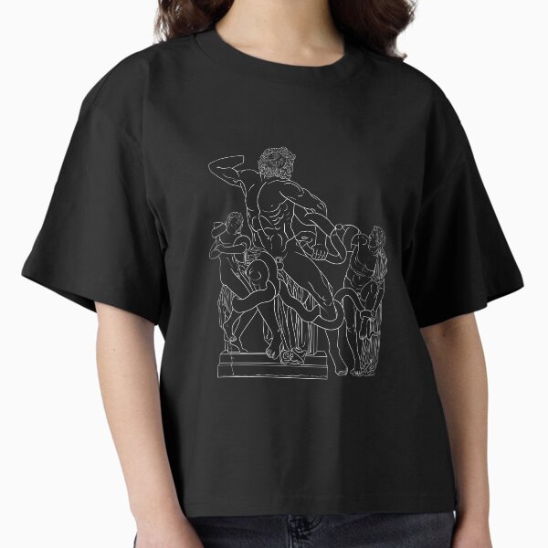 Item preview, LAOCOÖN AND HIS SONS-white line designed and sold by BEATRIZ ABAITUA.