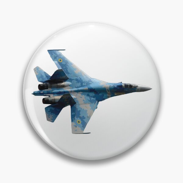 Item preview, Sukhoi Su 27 Flanker Multirole Fighter Jet turning right Russian Air Force designed and sold by AfterburnerOne.