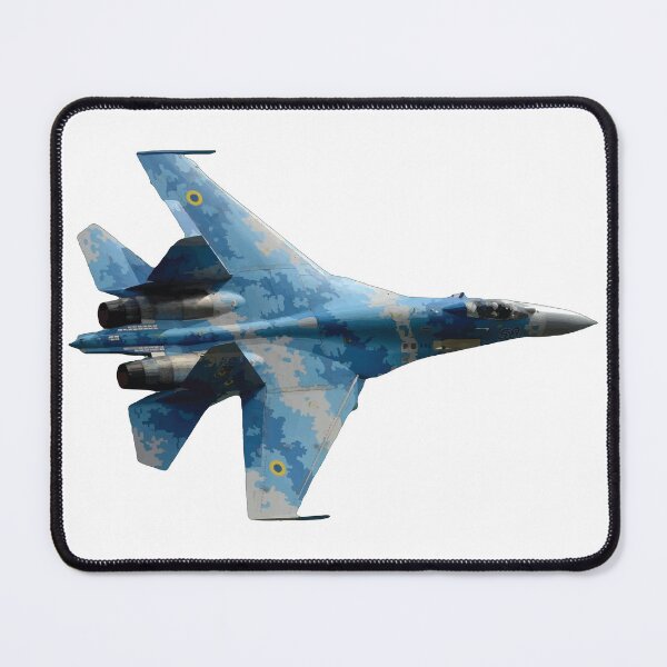 Item preview, Sukhoi Su 27 Flanker Multirole Fighter Jet turning right Russian Air Force designed and sold by AfterburnerOne.