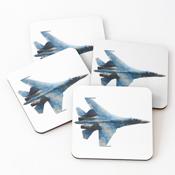 Item preview, Sukhoi Su 27 Flanker Multirole Fighter Jet turning right Russian Air Force designed and sold by AfterburnerOne.