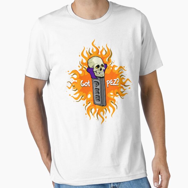Vista previa del artículo con la obra «Tengo PEZ Skull on Fire», diseñado y vendido por michaelbrumett.
