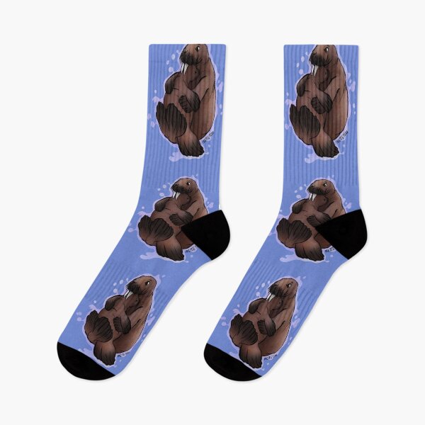 Item preview, walrus love designed and sold by Ivette Toan.