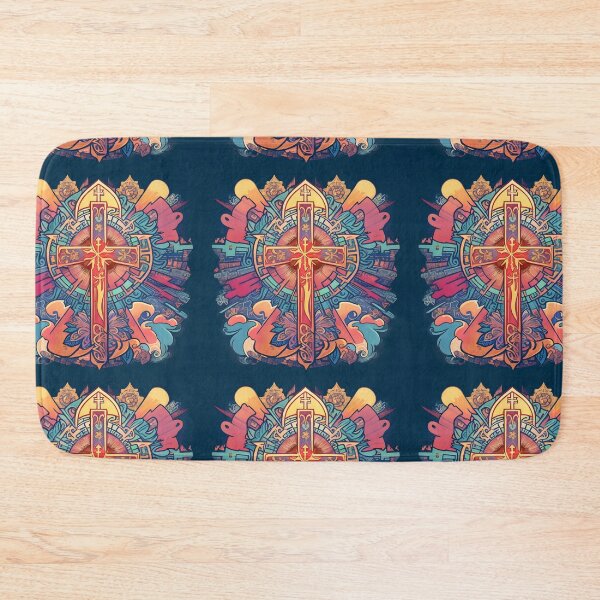 Item preview, Beautiful multi-colored cross designed and sold by MiracleROLArt.