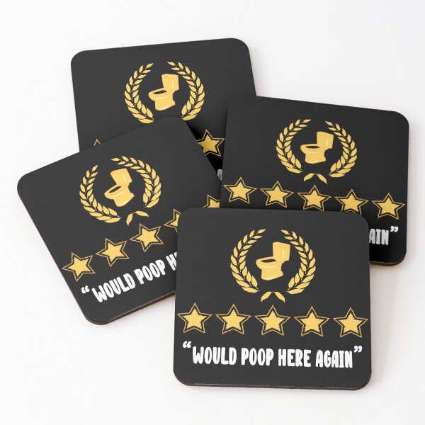 Item preview, 5 star toilet review designed and sold by ThunderboxArt.
