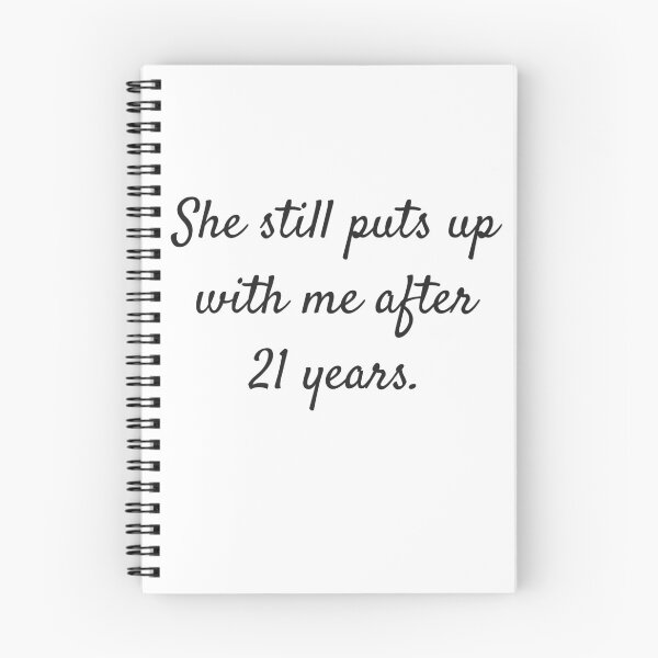Item preview, she still puts up with me after 21 years designed and sold by MallsD.
