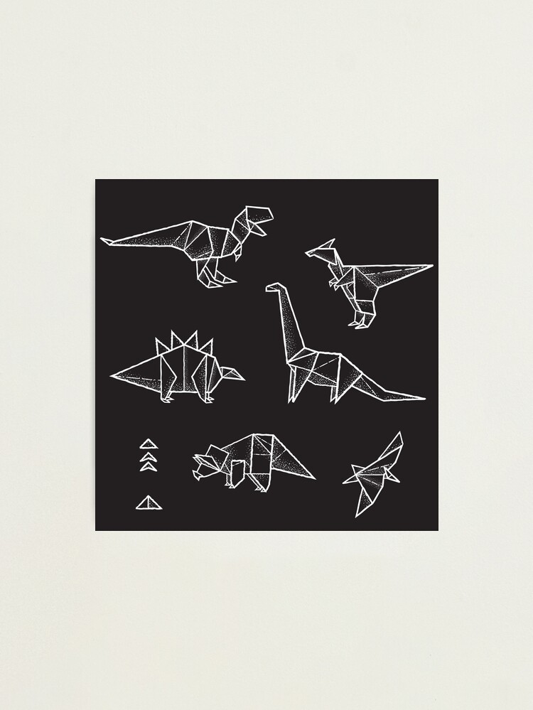 Javi Wolf — Origami dog Tattooed by Javi Wolf