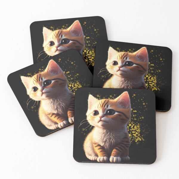 Item preview, Sand-toned Cuteness: Little Kitty in Desert Hues designed and sold by NewtBoo.