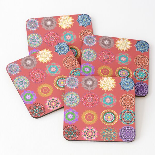 Item preview, Nature's Tapestry: Whimsical Stickers Showcasing Flower Patterns designed and sold by Sirakan.