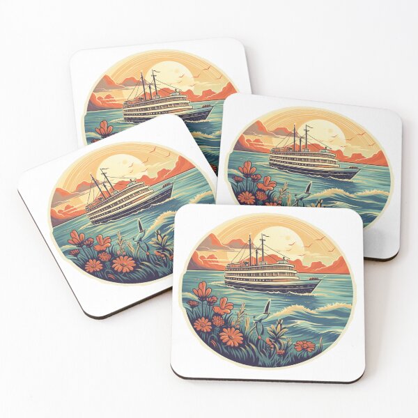 Item preview, Retro style cruise design designed and sold by SmileshareShop.