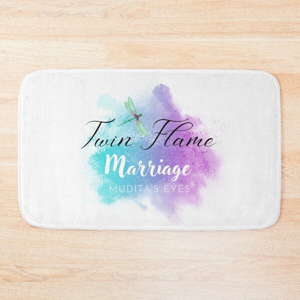 Item preview, Colorful "Twin Flame Marriage" Beautiful Wedding Proposal  Sticker designed and sold by MuditasEyes.